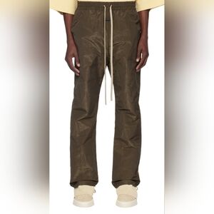 Fear of God Brown Crinkled Pants